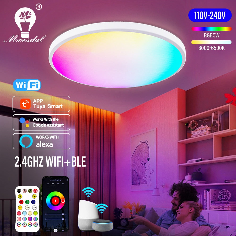 Smart WIFI LED Round Ceiling Light