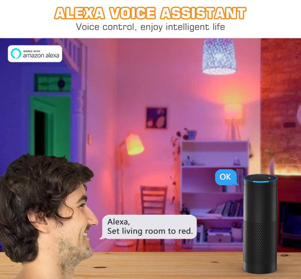 Smart LED Light Bulb RGB Bluetooth-Compatible